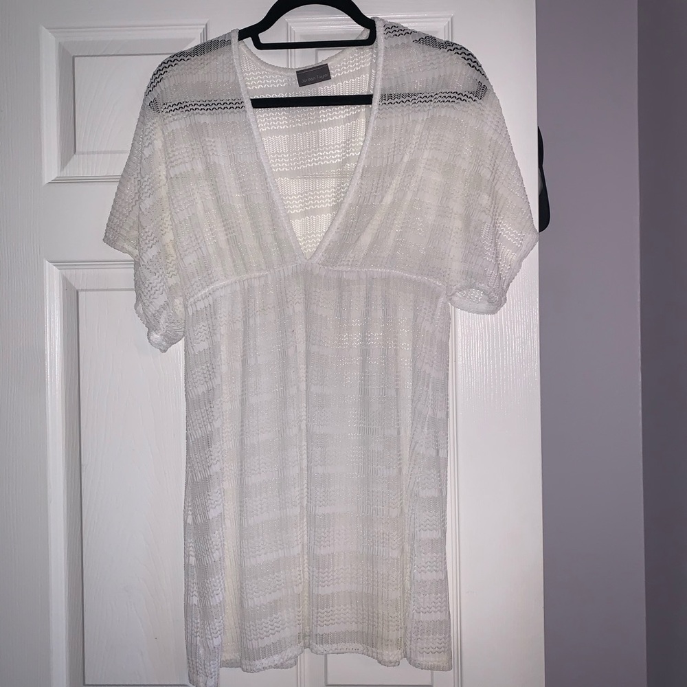 white jordan taylor beach coverup